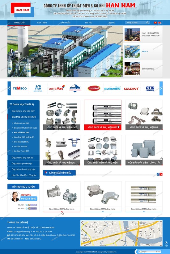 Công ty TNHH kỹ thuật điện và cơ khí Han Nam
